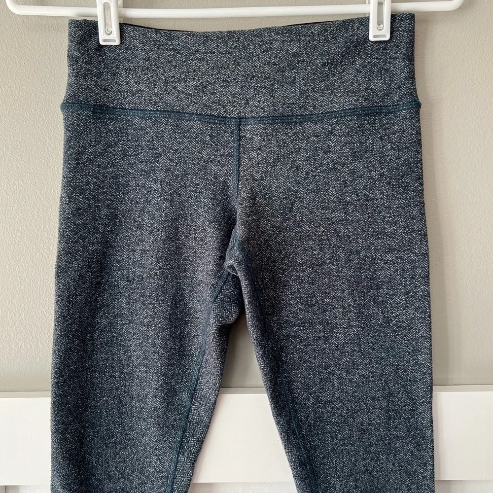 Lululemon Wunder Under Pant in Herringbone Alberta Lake